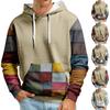 Autumn Men's Large Hooded Digital Printed Sweater New Large Basic Sweater
