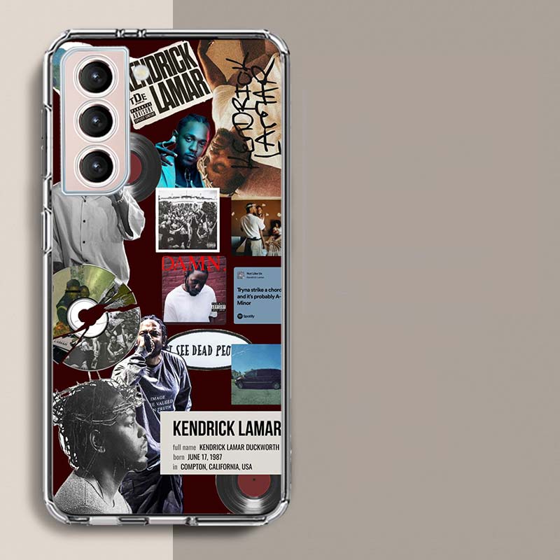 Kendrick Lamar DAMN Phone Case For Samsung A16 A26 A36 A56 A17 A15 A25 A35 A55 A14 A24 A34 A54 A04S A05S Galaxy Note 20 10 9 8 A