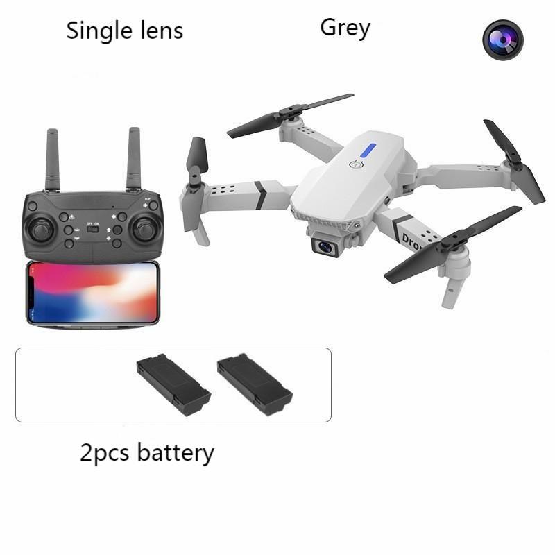 Дрон E88 Pro 4K HD с двойной камерой, положение 1080P Wi-Fi FPV Nova 2021 Altura Manter Profissional RC Quadcopter