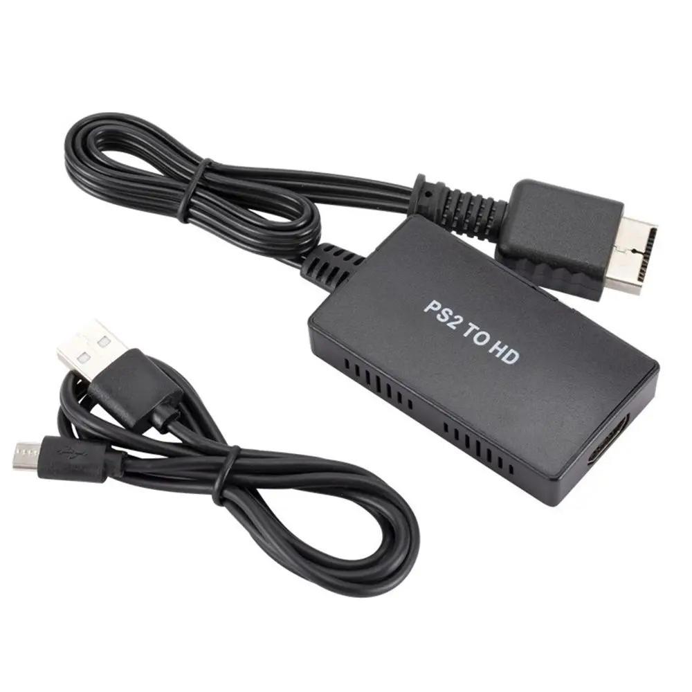 Plug and Play 1080P PC Game Display Mode HDTV Audio Video Converter PS2 To HD Adapter For PS1/2/3