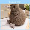 Creative Cute Kiwi Long Mouth Bird Doll Plush Toy For Kids Room Decoration