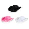 Adult Cowboy Hat with Rhinestones Fringe for Woman Western Cowgirl Cowboy Hat Model Show Performances Photography Hat
