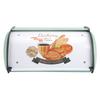 Kitchen Storage Supply Metal Bread Pastry Box Case Retro Home Furnishing Large Capacityblue
