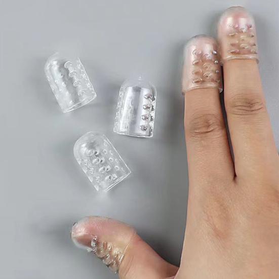 10/30/50Pcs Silicone Toe Protector Set Breathable Gel Toe Covers for Corns Blisters Ingrown Toenails Pain Relief Little Toe Sleeves Caps Guards