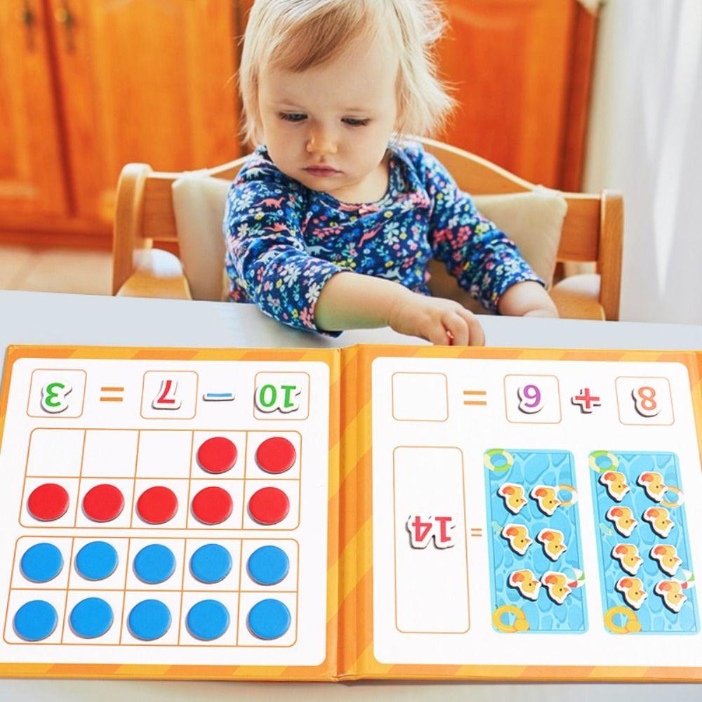 Montessori Magnetic Learning Math Toys Educational Arithmetic From 0 To 20 Toys Early Education