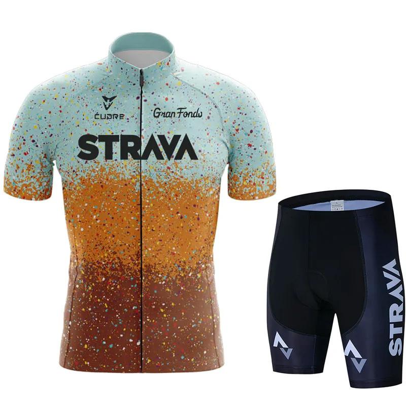 Cycling Suit, Tour De France Short-sleeved Suit, Quick-drying Clothes, Sweat-absorbing Event Riding