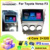 Android Car Radio для Toyota Verso F3 Mt 2009 2018 стерео GPS навигация видео мультимедийный проигрыватель магнитофон Carplay