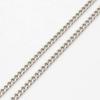 Walk Platinum 850 Kihei Necklace 50cm Cut [Jewelry Shinsaibashi] 5.7g (2-sided Kihei)