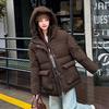 Winter New Cotton-padded Clothes Hooded Women's Versatile Fashion Loose Cotton-padded Jackets