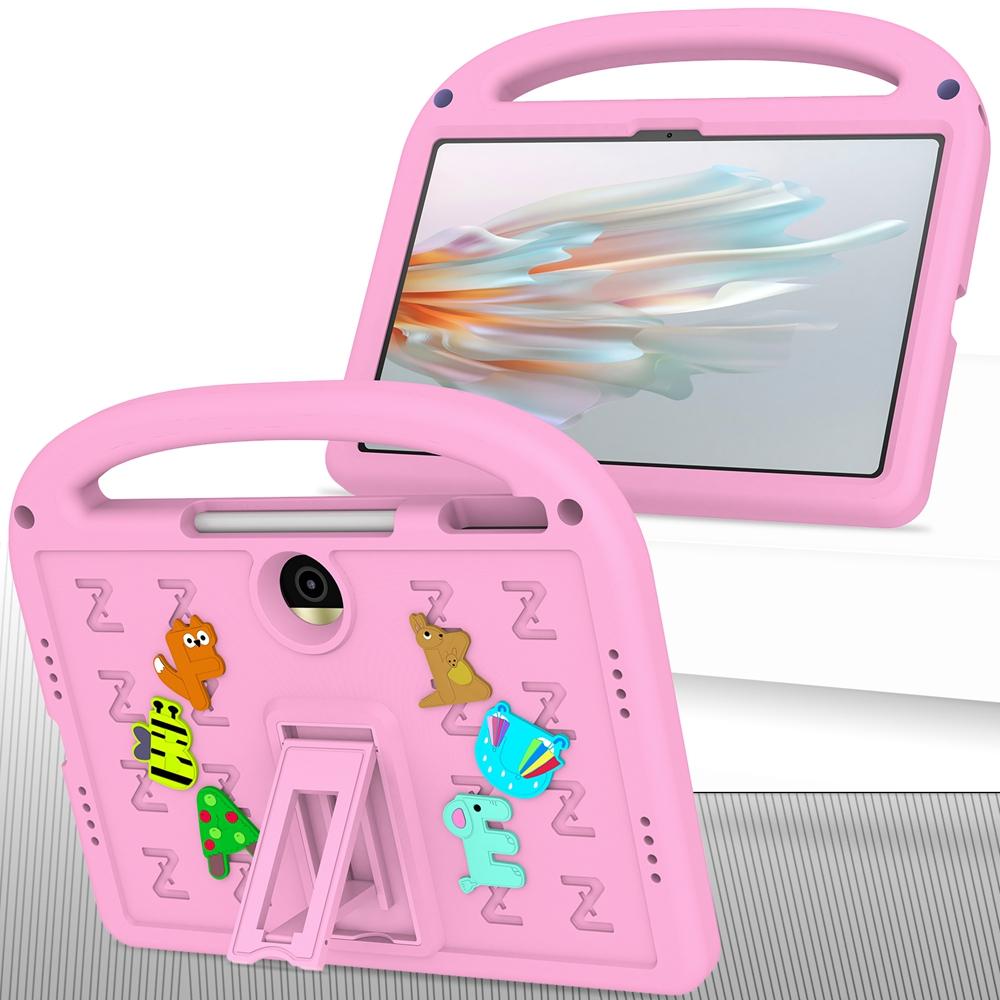 Чехол Honor Pad 9 2024 12,1 дюйма HEY2-W09 HEY2-W19 для детей, безопасная мультяшная буква, портативный противоударный чехол-подставка из ЭВА для планшета