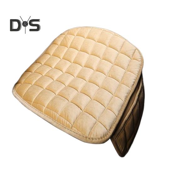 Seat Cushion Memory Sponge Car Seat Cushion with Storage Pouch Universal Relieves Sedentary Pain Fatigue Driving Home Office Use Car Seat Mat
