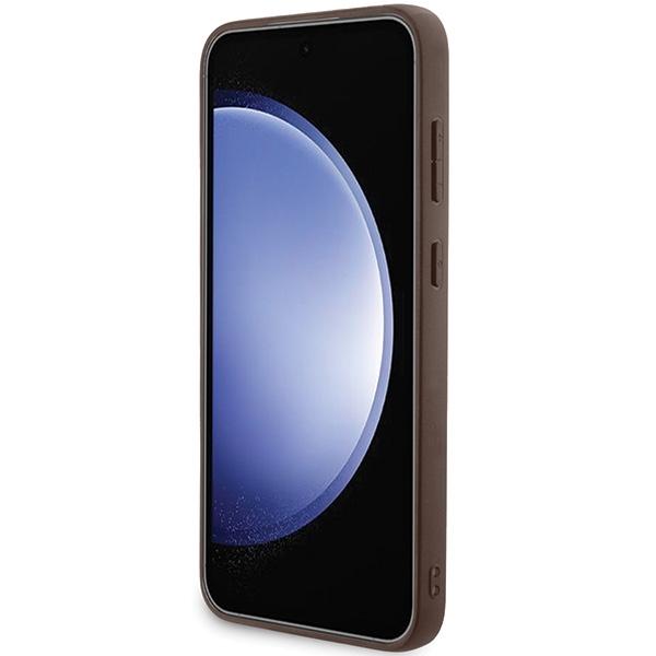 Guess Guhcs23Fehg4Sgd S23 Fe S711Złoty/Gold Hardcase Glitter Script Big 4G