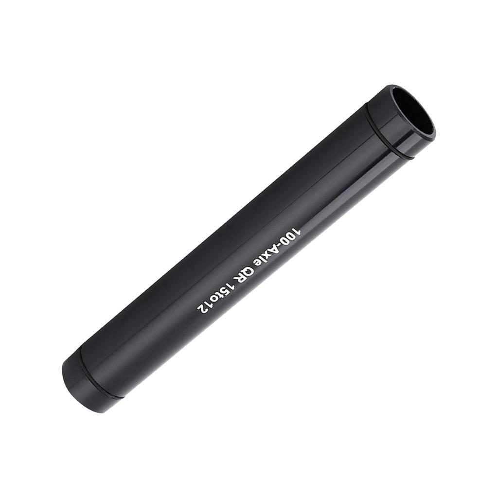Bike Thru Axle Hub Adapter 15mm to 12mm Quick Relse Skewer Black