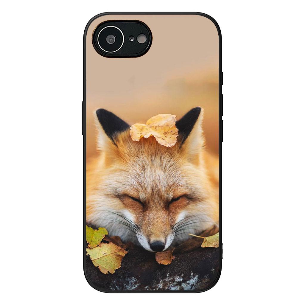 Чехол для Apple iPhone 17 16 11 Pro XS Max XR 6 7 8 Plus 16E SE 2020 Air 5 SE2 Чехол для телефона Дикие животные Обои с лисой