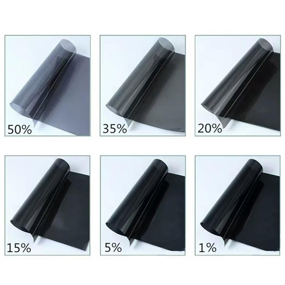 300*50 см автомобильная тонировочная пленка для окон с перламутровым стержнем, автовиниловая антибликовая наклейка на стекло, керамическая солнечная УФ-защита, солнцезащитный козырек