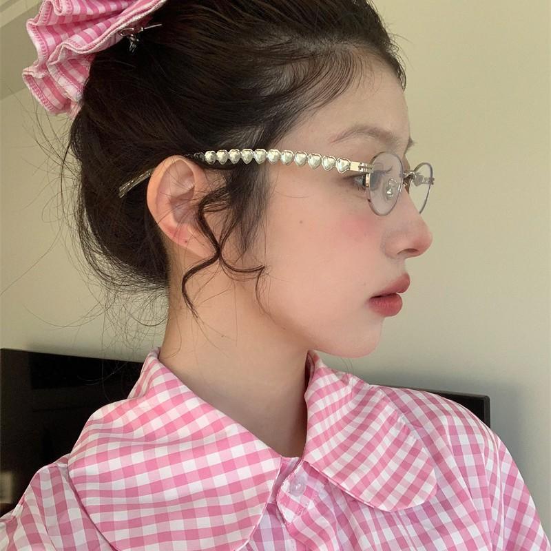 Очки для чтения Овальные Очки Фирменные Оправы Женские Металлическая Оправа Оправа для Очков Люксовый Бренд Декор Очки Овальные Оттенки