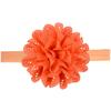18cm Handmade Chiffon Craft Mesh Hollow Flower With Headband  for Children Headwear Hair Accessories