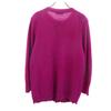Yves Saint Laurent 90s Old Long Sleeve Knit Cardigan M Purple Women Used