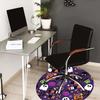 1pc Office Carpet Chair Mats Halloween Trick or Treat Pattern Perfect for Decorating Office Chairs, Living Rooms, Or Bedrooms