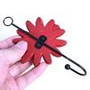 1 шт. модные винтажные крючки для одежды с цветком ромашки и железными украшениями на стенах