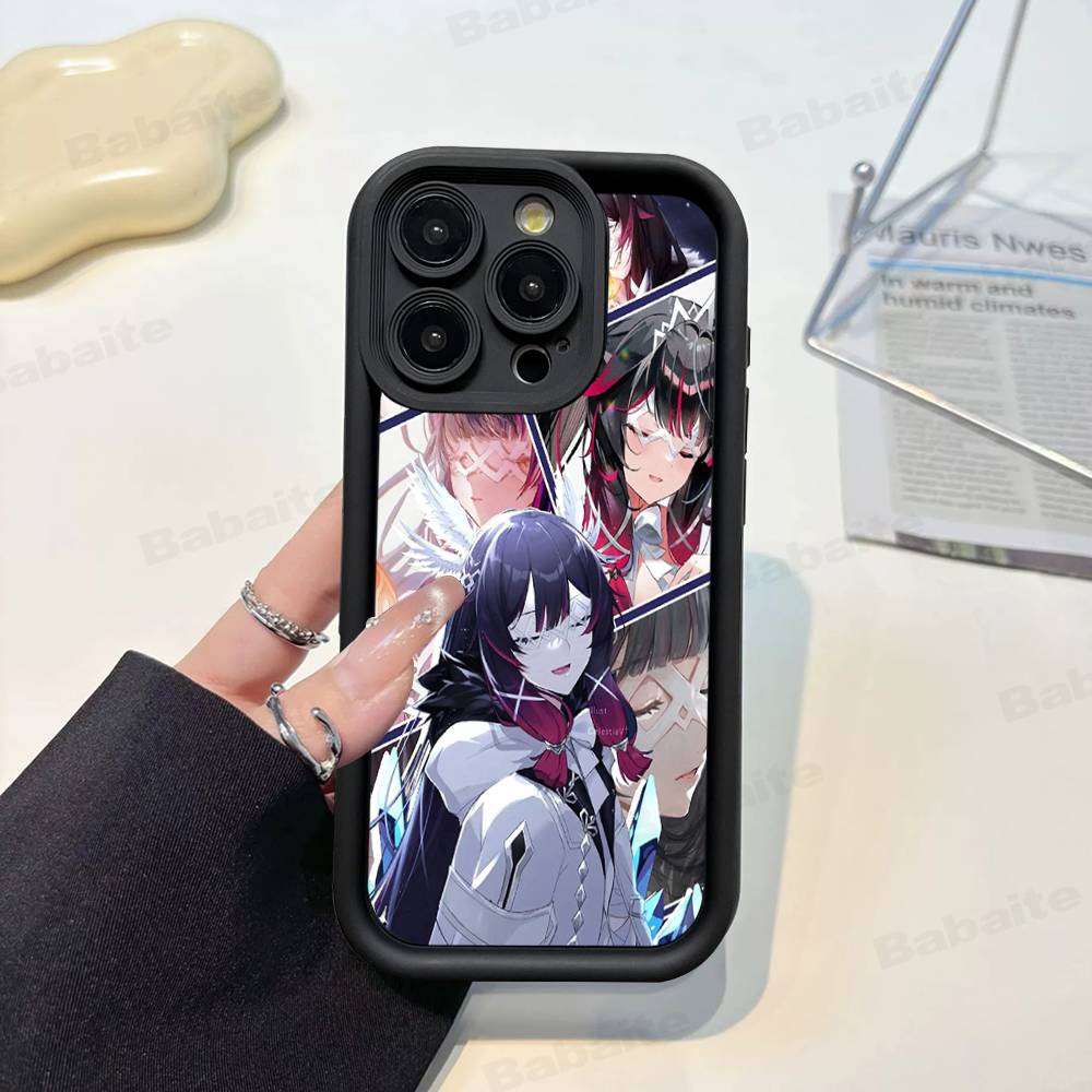 Genshin Impact Коломбина Для IPhone 17 15 13 12 11 14 Pro Max X XR XS 16 Plus Ударопрочный Конфетный Задний Чехол