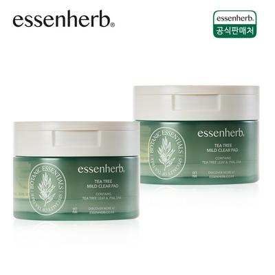 Мягкие прозрачные салфетки Tea Tree 60 листов + 60 листов