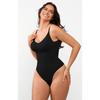 Plus Size Thong Hip Lift Seamless Shapewear Women's Corset Halter Bodysuit