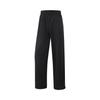 Li Ning Fitness Series Comfortable Straight Leg Mid Waist Drawstring Casual Pants Women Bottoms Black AYKV032-2