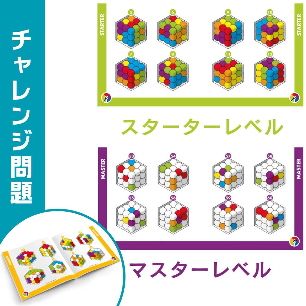 Smart Games Cube Puzzler PRO Тренировка мозга 3D игра-головоломка SG413JP Оригинал