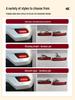 Задний светодиодный стоп-сигнал/противотуманная фара для Nissan Qashqai, Kicks, Classic, Sylphy, Livina, Bluebird, Terra