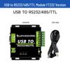 Weixue USB to RS232/RS485/TTL UART Serial Communication Module with Isolation