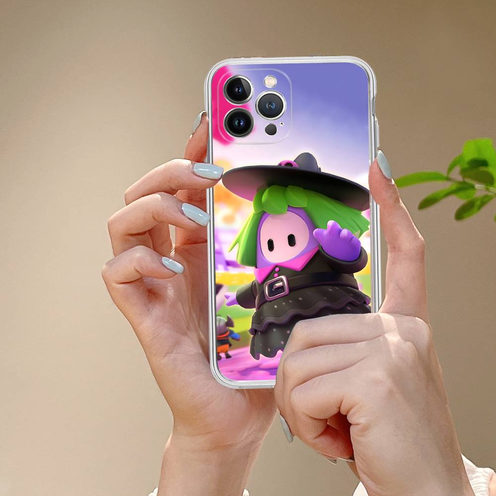 F-Fall G-Guys Party Game Phone Case For IPhone 17 16 15 14 13 12 11 Pro Max Plus Soft Cover Personalized DIY