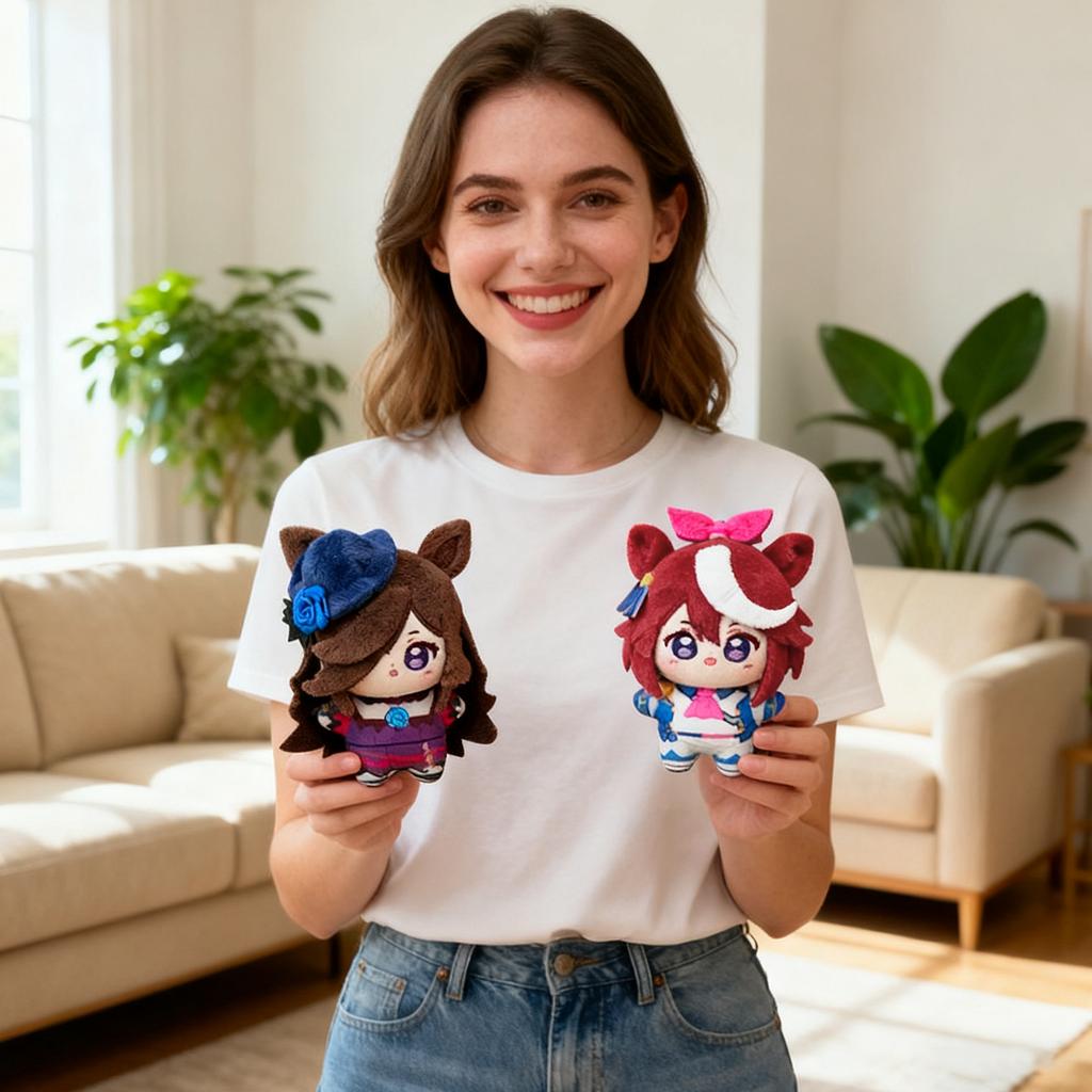 Plush Doll, Toy Gift, Cartoon , Children's Rag Doll, Children's Gift Pillow