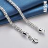 925 Sterling Silver 8mm Necklace Fashionable Wedding Jewelry