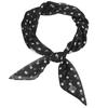 1 PC Ladies' Polka Dot Small Square Scarf With Printed Polka Dot Scarf, Silk Scarf