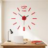 Frameless 3D Wall Clock Battery Operated Mirror Wall Clock Wall Clock Decor  Living Room Decor