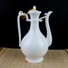 Ретро керамика чистый белый китайский кувшин традиционный ретро ветер дом друзья встреча фарфоровый кувшин для ликера 550 мл фляги