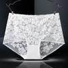 Plus Size High Waist Lace Panties with Cotton Crotch – Sexy, Hip-Lifting Design