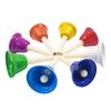 Dr. Muse 8-note Handbell Set OR, Mixed Colors, Korean Toy Supplies