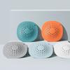 TPR Shower Drain Cover Non Slip Hair Drain Catcher Durable Sink Floor Drain  for Bathroom Kitchen