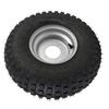 All Terrain Vehicle Tire 16x87 7 Inch Non Slip Rubber and Aluminum Alloy ATV Trail Tire with Rim