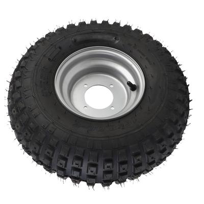 Шина для квадроцикла 16x87 7 дюймов Нескользящая резина и алюминиевый сплав Шина для квадроцикла с ободом