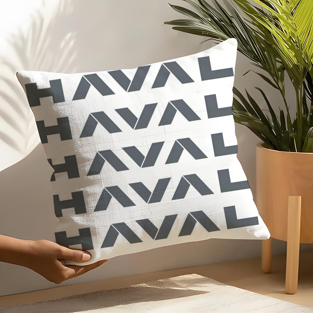 Наволочка Haval Льняные чехлы для подушек Декоративные диванные домашние подушки Чехлы для подушек автомобильного сиденья
