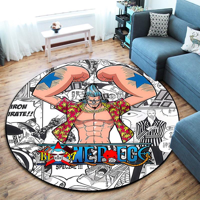 Милая Обезьянка D. Ковер Luffy из японской манги ONE PIECE мягкий, для дома, спальни, декора коврика для двери и противоскользящий ковер E9