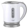 Teapot Adler  Kettle AD 1371g Electric, 850 W, 0.8 L, Stainless steel/Polypropylene, 360° rotational base, White/Grey