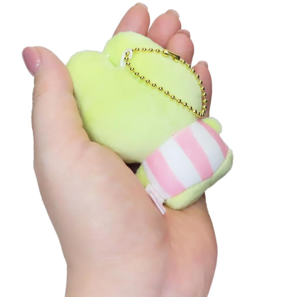 [Kamio Japan] Sanrio x Mochipan [Маскот] Брелок-маскот Kerokerokeroppi Sanrio
