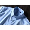 Export Factory Balance Cargo with Logo Cut off Summer Men Business Leisure Iron-Free Silm Solid Color Short Sleeve Shirt Shirt Plus Size