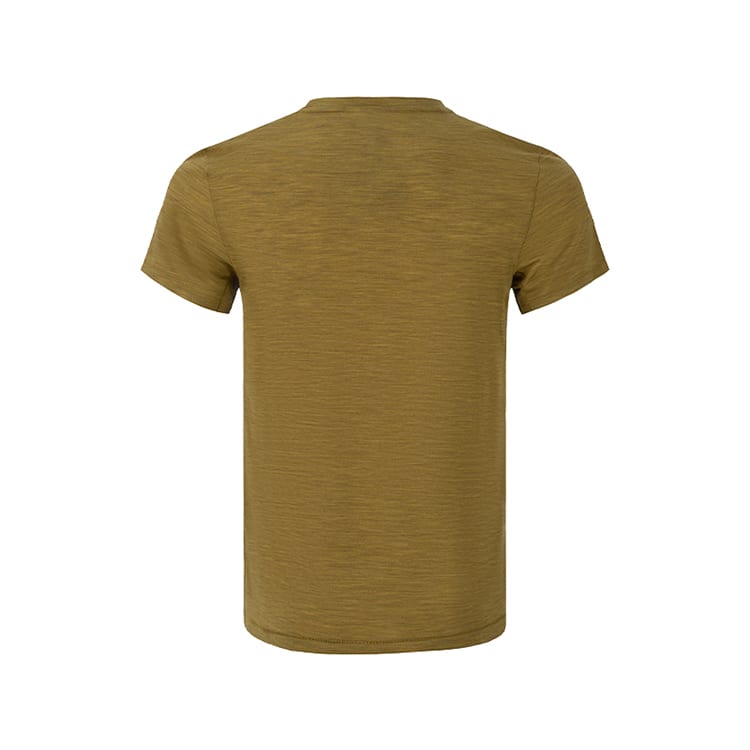 ASICS T Shirts Men's Dark Brown Crew Neck 2031F533-200