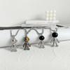 Unisex Titanium Steel Space-Themed Necklace - Trendy, Versatile, and Hip-Hop Style for Kids and Adults
