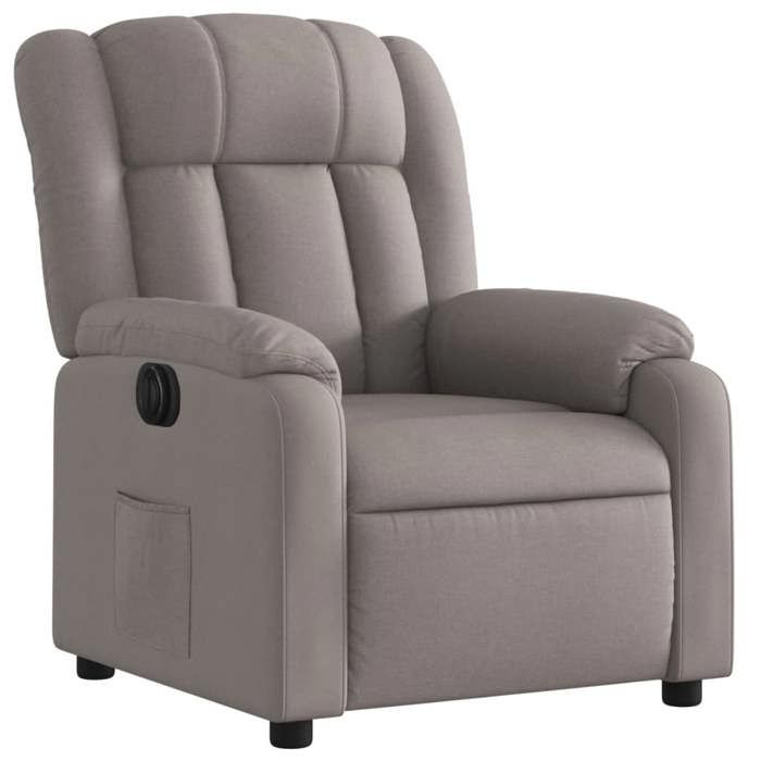 VidaXL Fauteuil Inclinable Électrique, Chaise de Relaxation avec Dossier, Siège avec Accoudoirs, Fauteuil TV de Salle de 3205300